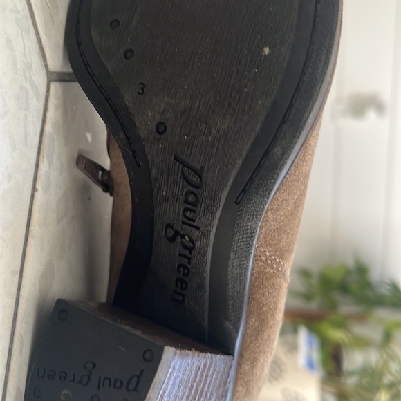 Paul Green microsuede waterproof booties - Picture 2 of 5